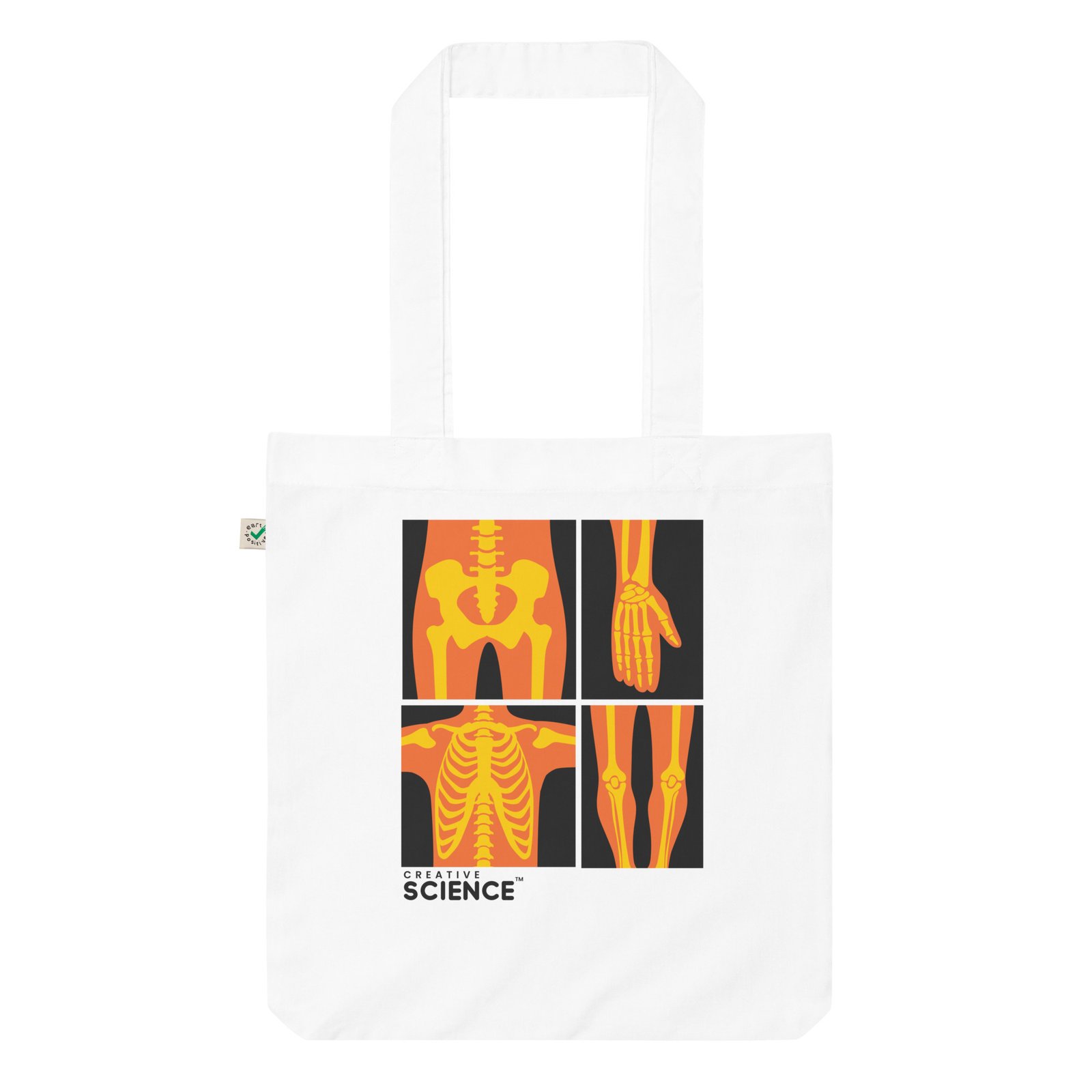 Organic fashion tote bag