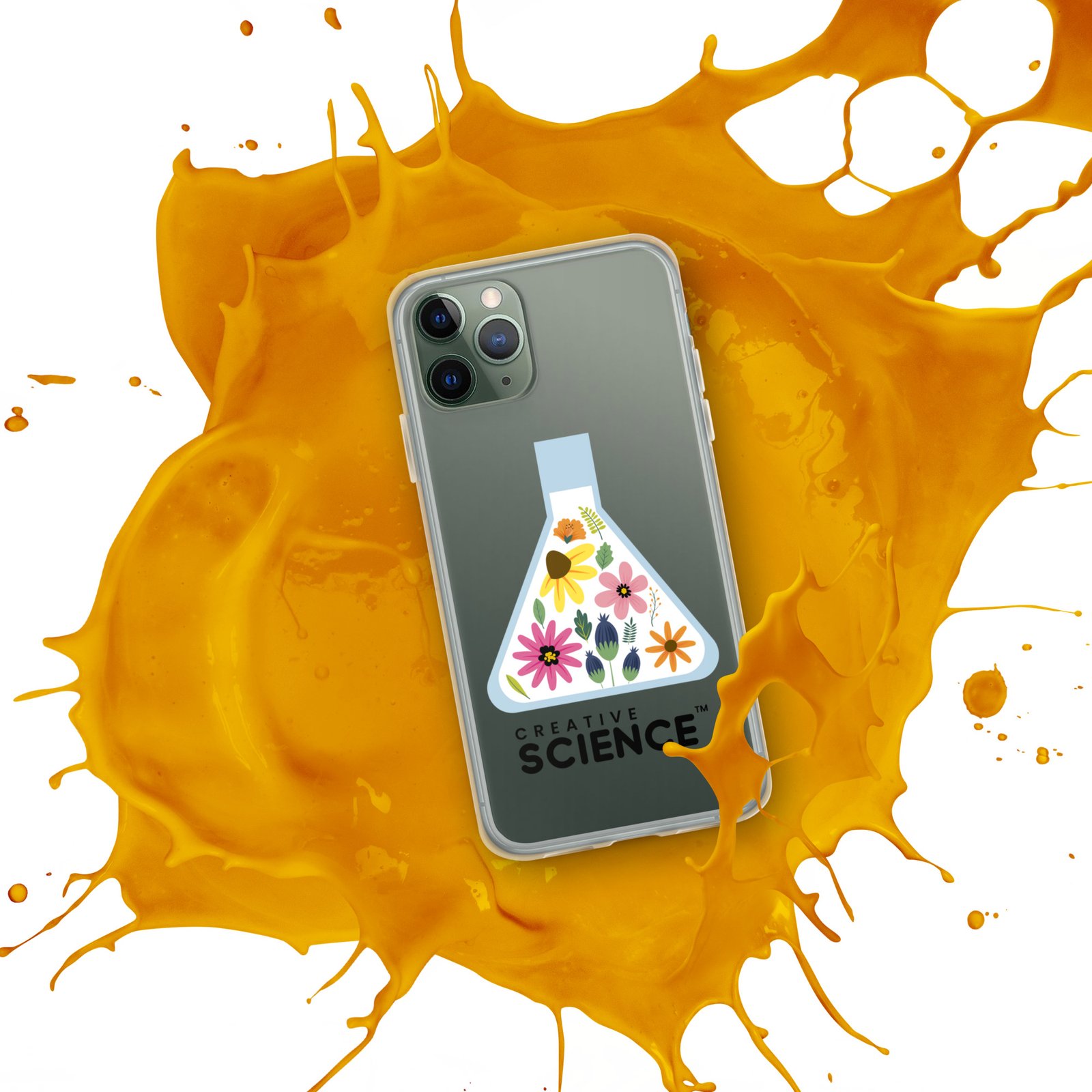 Biology iPhone Case: Flask With Flowers - Image 6