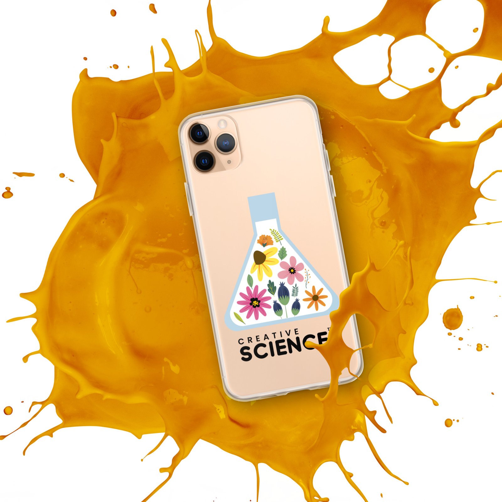 Biology iPhone Case: Flask With Flowers - Image 9