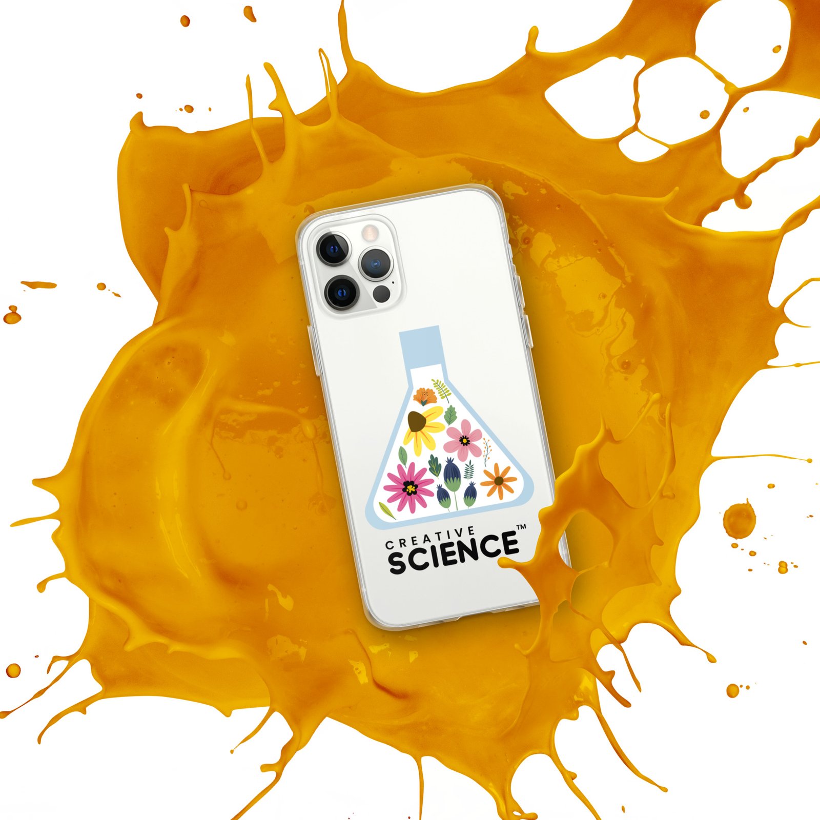 Biology iPhone Case: Flask With Flowers - Image 18