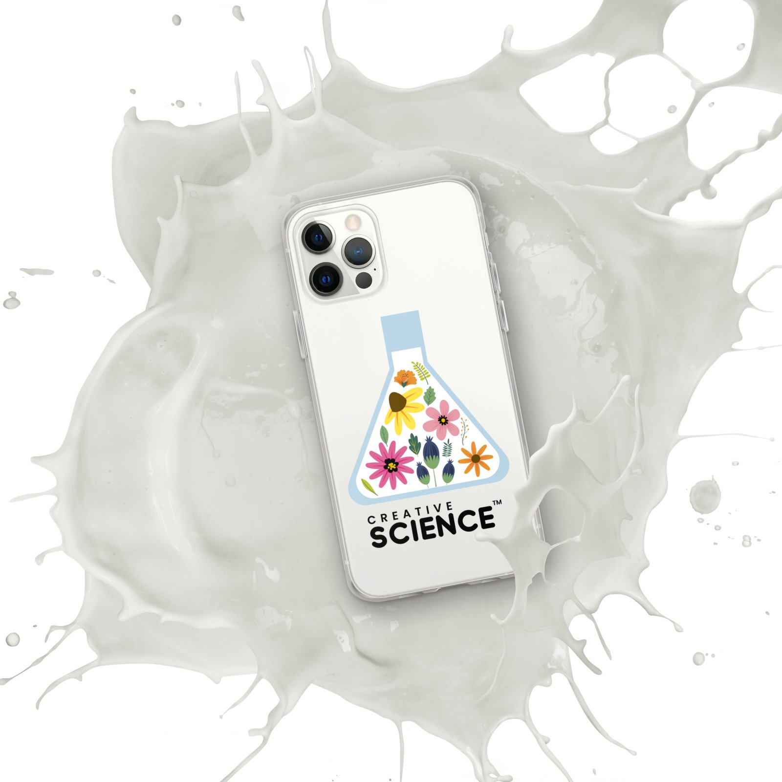 Biology iPhone Case: Flask With Flowers - Image 16