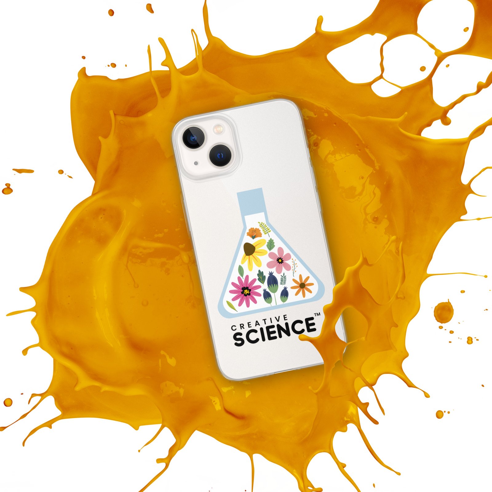 Biology iPhone Case: Flask With Flowers - Image 33