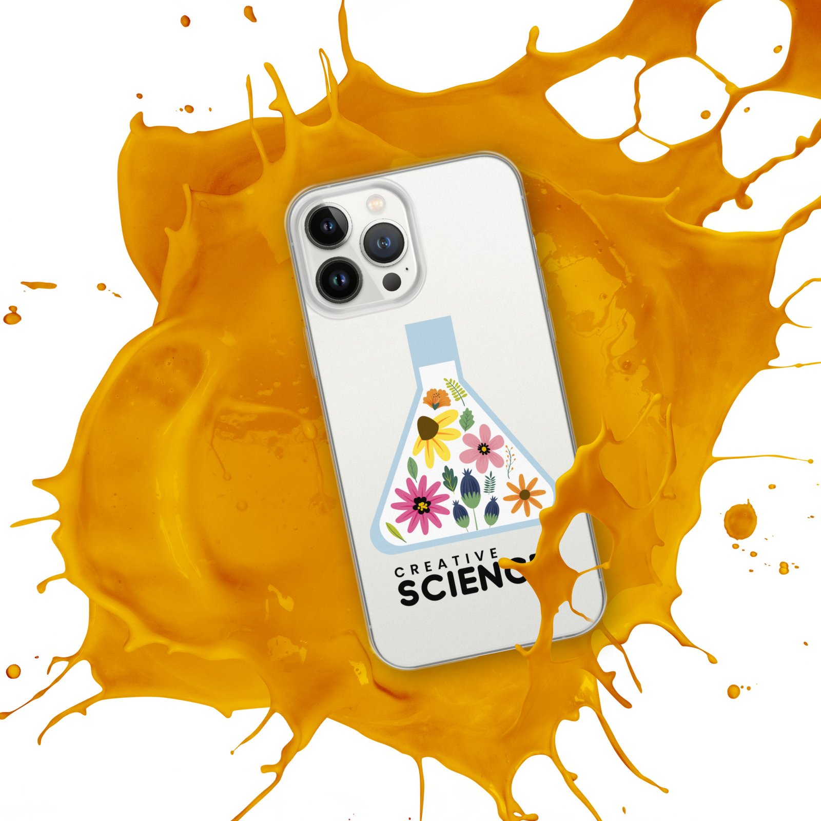 Biology iPhone Case: Flask With Flowers - Image 27
