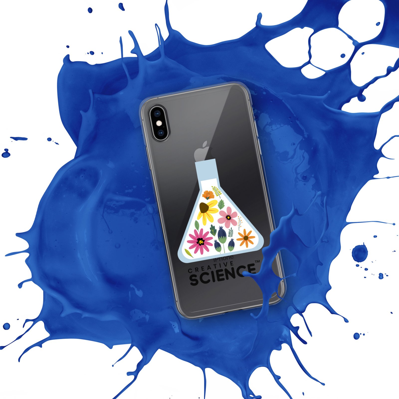 Biology iPhone Case: Flask With Flowers - Image 41
