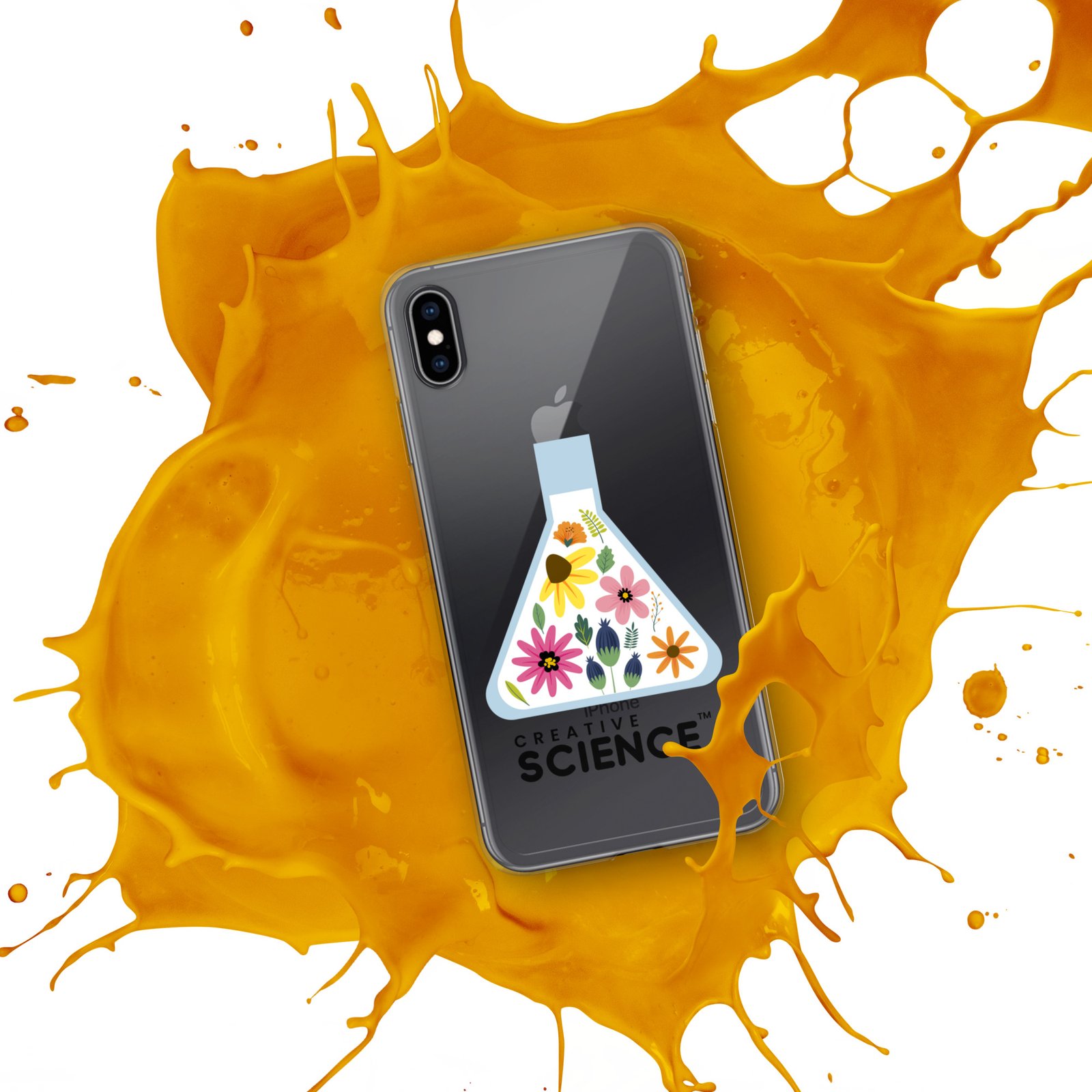 Biology iPhone Case: Flask With Flowers - Image 42