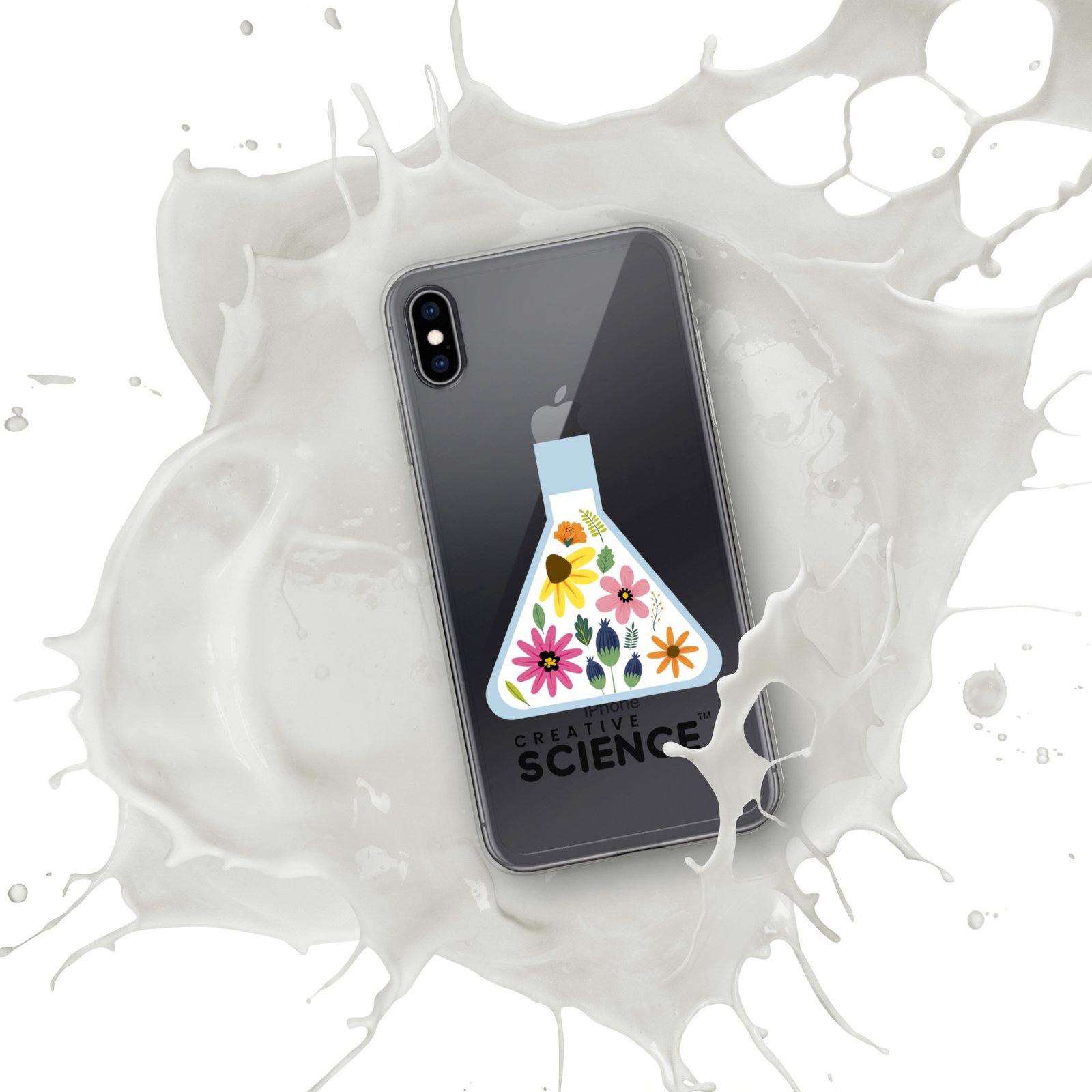 Biology iPhone Case: Flask With Flowers - Image 40
