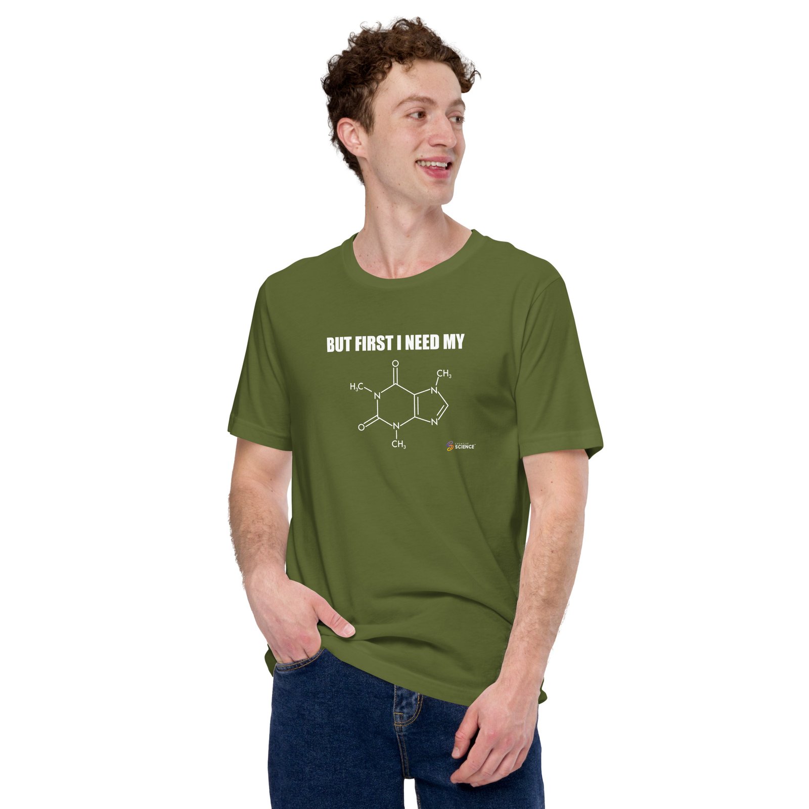 Chemistry: "But First I Need My Coffee" T Shirt - Image 22